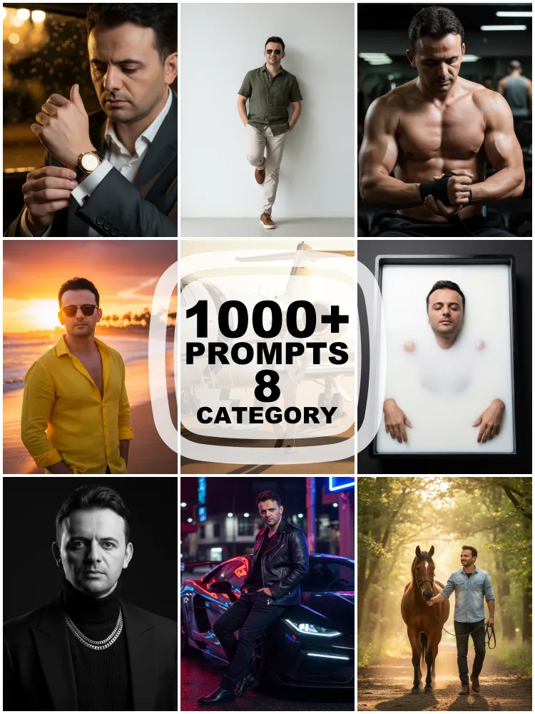 Crafting Character: 3 Pro Secrets to Jaw-Dropping AI Portraits of Men